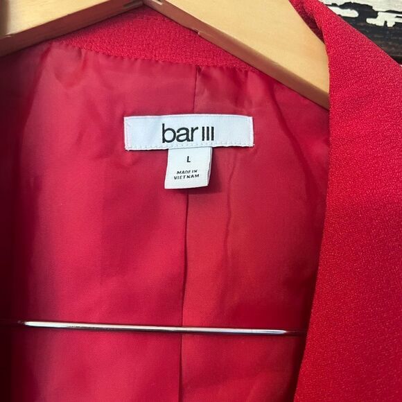 NWT Bar III Women's Faux Double-Breasted Boyfriend Jacket, Created for Macy's L - Picture 4 of 12